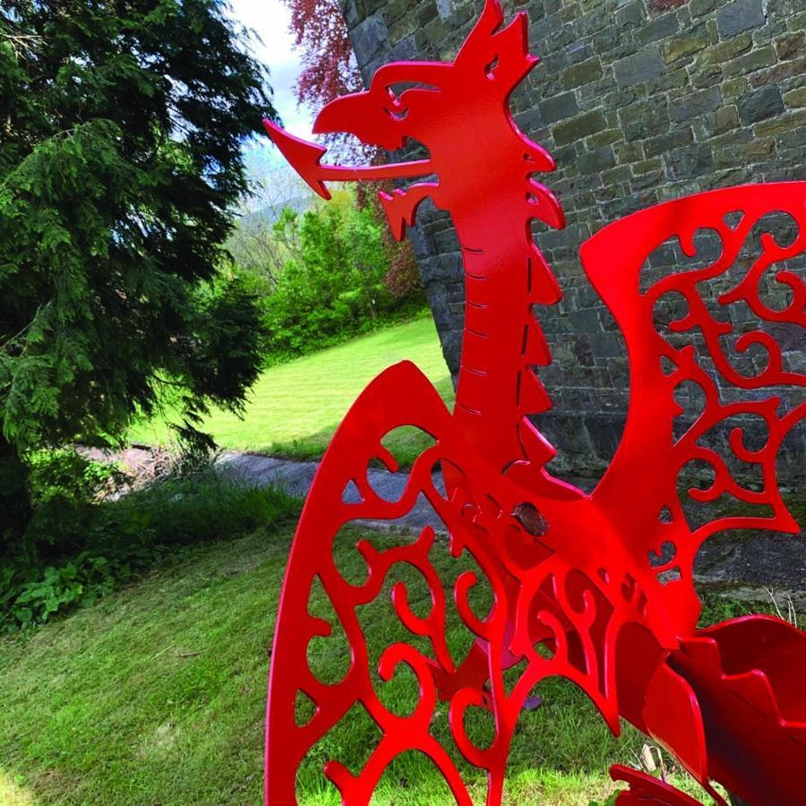 Pontyclerc Farm House Bed And Breakfast Ammanford Exteriör bild